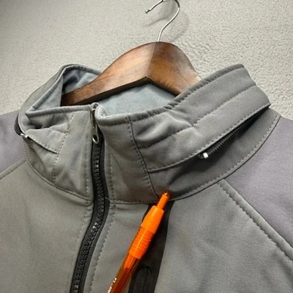 The North Face Summit Series Softshell Jacket Regular Fit XXXL Gray Full Zip